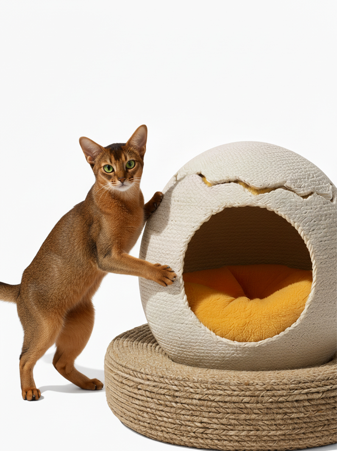 WHISPETTO Eggshell Cat Nest - Image 3